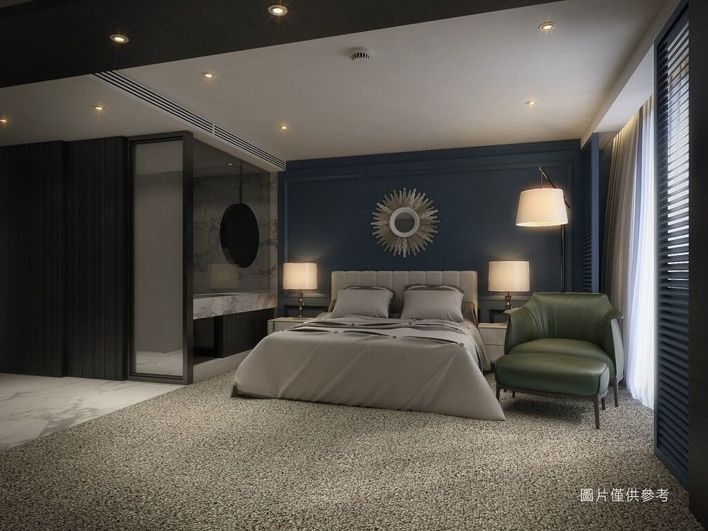 Park Lees Hotel Kaohsiung Dış mekan fotoğraf 3D rendering of a bedroom
